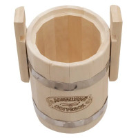 Кадка с плотной крышкой 1 л