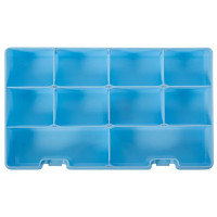 Органайзер для хранения Фолди 31x19x3.6 см пластик цвет голубой