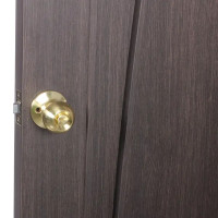 Ручка-защелка 624/BL PB-B с фиксатором цвет золото