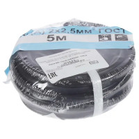 Кабель Партнер-Электро ВВГпнг(A) 2x2.5 мм 5 м ГОСТ цвет черный