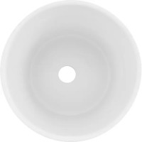 Горшок Уайт ø15 h16 см v1.7 л с поддоном керамика белый