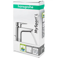 Смеситель для раковины Hansgrohe Mysport однорычажный цвет хром