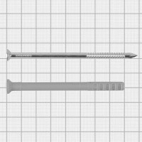 Дюбель-гвоздь потайной Fischer 6х80 мм, нейлон, 50 шт.