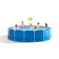 Бассейн каркасный Intex Metal Frame 28242NP 457x122 см с набором аксессуаров