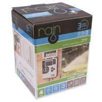 Таймер электрический програмируемый RAIN, С-DIAL 4-зонный, 24В