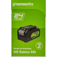 Аккумулятор Greenworks G24B4 4 Ач 24 В