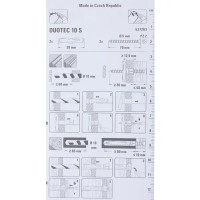 Дюбель самоустанавливающийся Duotec, 2 шт.