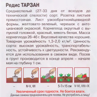 Семена Редис «Тарзан» 1 г, (Голландия)