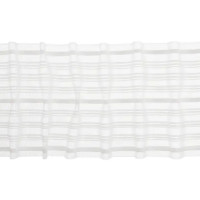 Лента шторная прозрачная 78 см на отрез цвет белый