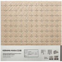 Мозаика Kerama Marazzi Вяз 29.8x29.8 см цвет бежевый