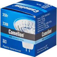 Лампа галогенная Camelion JCDR GU5.3 35 Вт