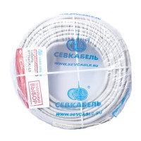 Кабель Севкабель NYM 2x2.5 мм 100 м ГОСТ цвет серый