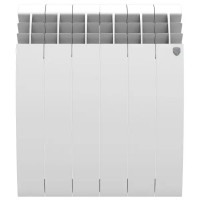 Радиатор секционный Royal Thermo Biliner 500/87 6 секций боковое подключение биметалл белый