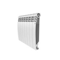 Радиатор секционный Royal Thermo Biliner 500/87 8 секций боковое подключение биметалл белый