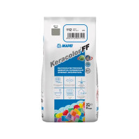 Затирка цементная Mapei Keracolor FF 112 цвет серый 2 кг