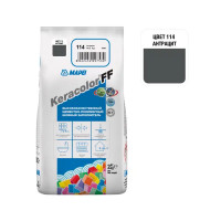 Затирка цементная Mapei Keracolor FF 114 цвет антрацит 2 кг