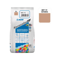 Затирка цементная Mapei Keracolor FF 141 цвет карамель 2 кг