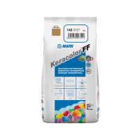 Затирка цементная Mapei Keracolor FF 142 цвет коричневый 2 кг