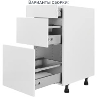 Ящик Delinia ID 36.8x17.9x48.3 см металл цвет серый