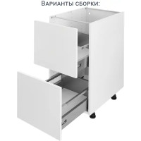 Ящик Delinia ID 36.8x17.9x48.3 см металл цвет серый