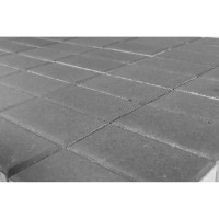Плитка тротуарная Braer прямоугольник 200x100 цвет серый толщина 60 мм