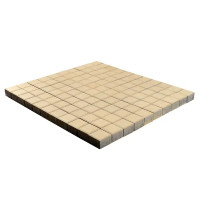 Плитка тротуарная двухслойная Braer Лувр 100x100x60 мм цвет песочный