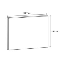 Фасад для кухонного ящика Инта 39.7x25.3 см Delinia ID МДФ цвет зеленый