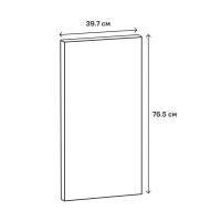 Фасад для кухонного шкафа Инта 39.7x76.5 см Delinia ID МДФ цвет зеленый