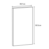 Фасад для кухонного шкафа Аша 59.7x137.3 см Delinia ID ЛДСП цвет бежевый