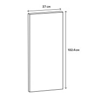 Фальшпанель для кухонного шкафа София 37x102.4 см Delinia ID ЛДСП цвет серый