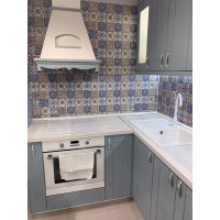 Фасад для кухонного ящика Томари 79.7x25.3 см Delinia ID МДФ цвет голубой