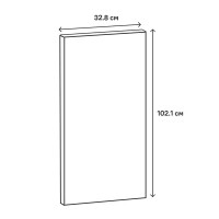 Фасад для кухонного шкафа Аша 32.8x102.1 см Delinia ID ЛДСП цвет бежевый