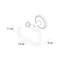Держатель для туалетной бумаги Fixsen Adele цвет хром
