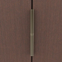 Петля съёмная правая S125413R-AB/BL, 125х75 мм, сталь, цвет бронза