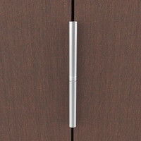 Петля съёмная левая S125413L-CP/BL, 125х75 мм, сталь, цвет хром