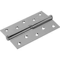 Петля съёмная правая S125413R-CP/BL хром, 125х75 мм, сталь, цвет хром