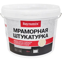 Штукатурка мраморная Bayramix Magnolia White-N 15 кг