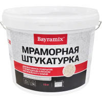Штукатурка мраморная Bayramix Kashmir White-N 15 кг