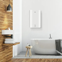 Водонагреватель накопительный 80 л Zanussi Splendore ZWH/S 2 кВт вертикальный/горизонтальный нержавеющая сталь мокрый ТЭН