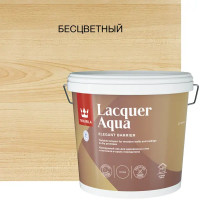 Лак интерьерный Tikkurila Lacquer Aqua База EP бесцветный матовый 2.7 л