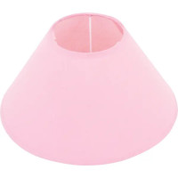 Абажур «Поплин» А15223 E14, цвет розовый