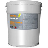 Грунтовка для сухих помещений Эконом ГФ-021 красно-коричневая 20 кг