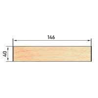 Доска строганая 40x146x3000 мм хвоя сорт Оптима