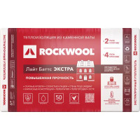 Утеплитель Rockwool Лайт баттс Экстра 100 мм 2.4 м²
