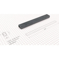 Труба профильная 40x20x2 мм 6 м