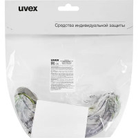 Очки защитные закрытые Uvex 9301714 прозрачные с защитой от запотевания