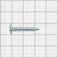 Саморезы с пресс-шайбой STANDERS 4.2x25 оцинкованные с острым наконечником, 150 шт.