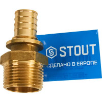 Переходник с наружной резьбой Stout 1\