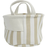 Корзина Home 23x16x32 см 9.5 л ткань цвет бежевый