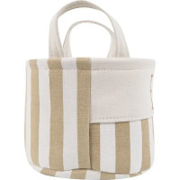 Корзина Home 18x14x28 см 5.5 л ткань цвет бежевый
